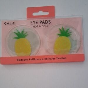 CALA Hot & Cold Eye Pads - Green and Yellow Pineapple Design